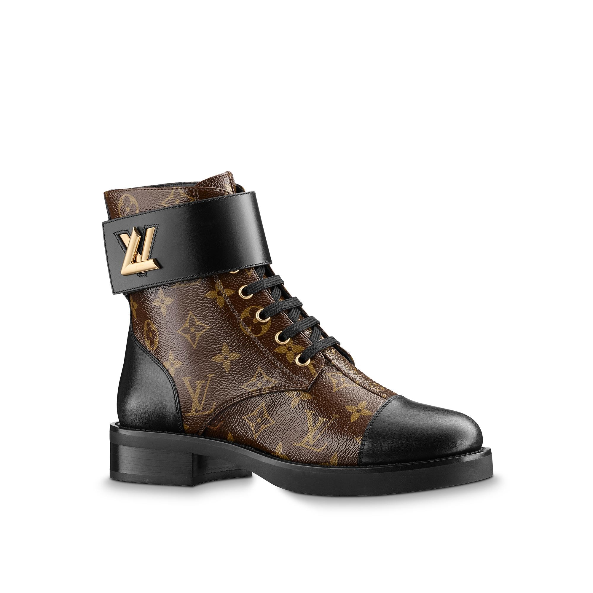 Bota militar plana Wonderland - Mujer - Zapatos | LOUIS VUITTON ®