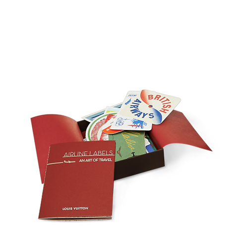 Librería Libros de pasta dura 30 etiquetas de líneas aéreas | Louis Vuitton ® (Ampliar producto)