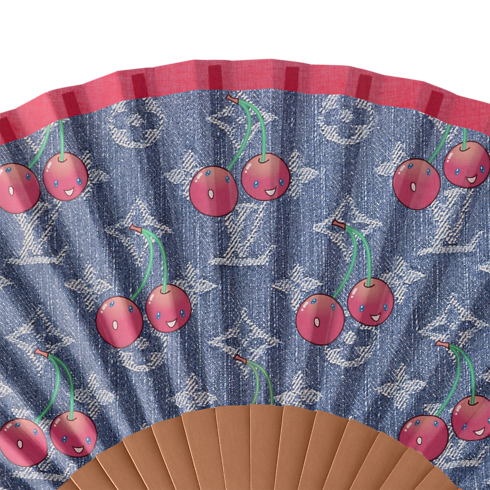 Deporte y Juegos } Abanico LV x TM Fan Cherry | Louis Vuitton ® (Ampliar producto)