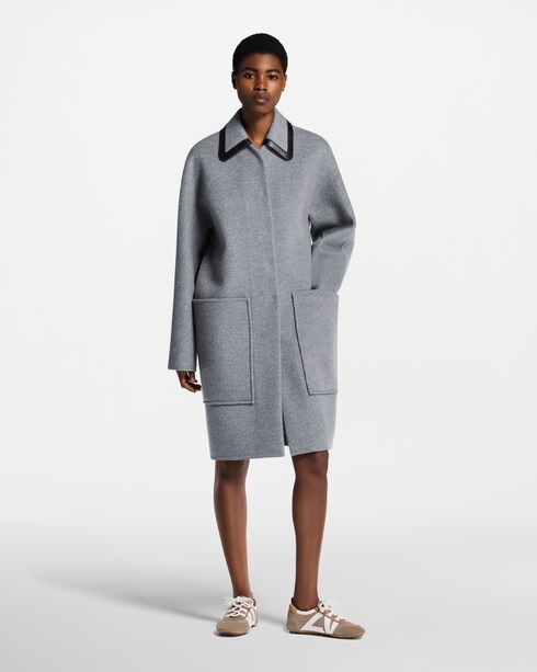 Ready-to-Wear Casacos e Jaquetas Casaco Dupla Face com Gola Removível | Louis Vuitton ®