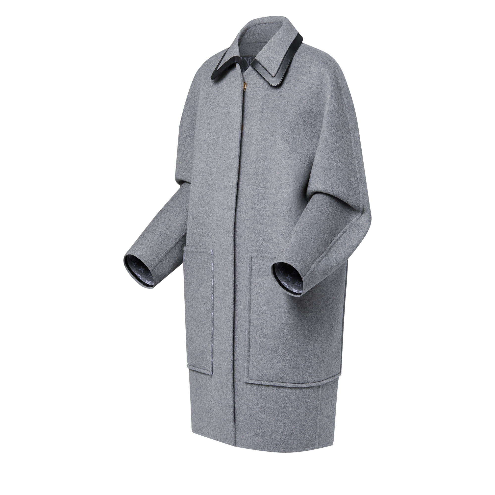  Ready to Wear Abrigos y chaquetas Abrigo de doble vista con cuello extraíble | Louis Vuitton ® (Ampliar producto)