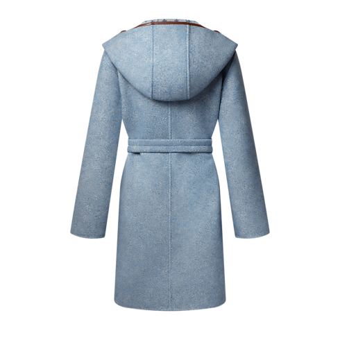 Ready to Wear Abrigos y chaquetas Abrigo envolvente con capucha reversible | Louis Vuitton ® (Ampliar producto)