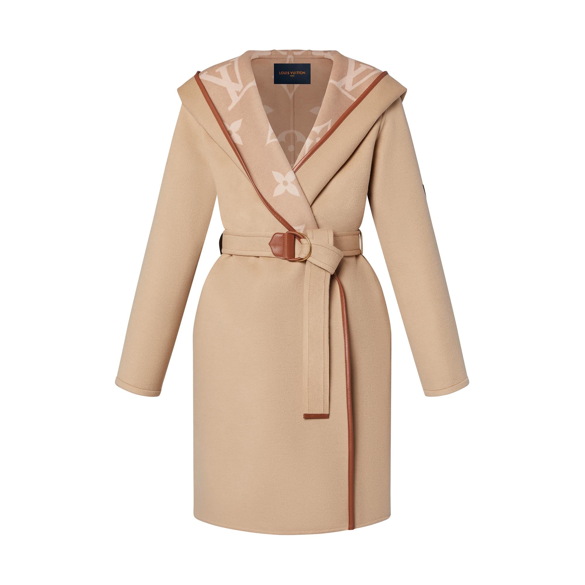  Ready to Wear Abrigos y chaquetas Abrigo envolvente de doble cara | Louis Vuitton ® (Ampliar producto)