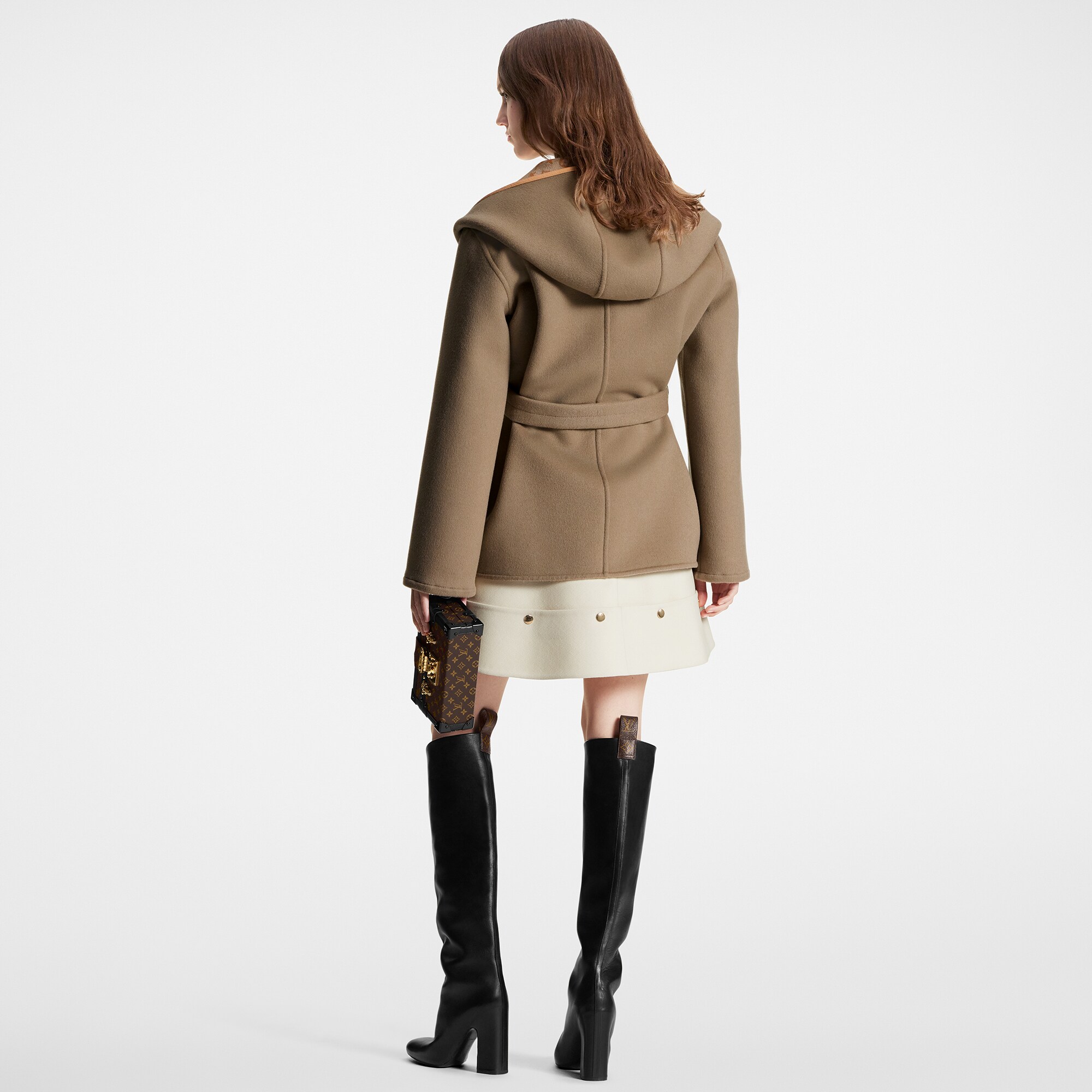  Ready to Wear Abrigos y chaquetas Abrigo envolvente Monograma 3D | Louis Vuitton ® (Ampliar producto)