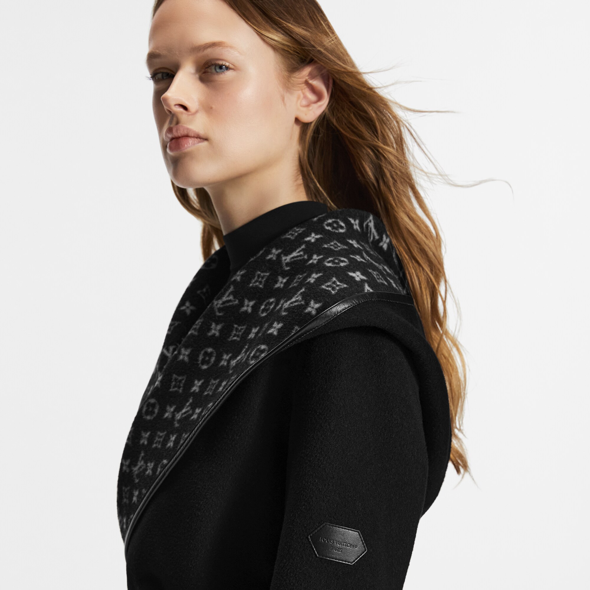  Ready to Wear Abrigos y chaquetas Abrigo marinero envolvente con cinturón | Louis Vuitton ® (Ampliar producto)