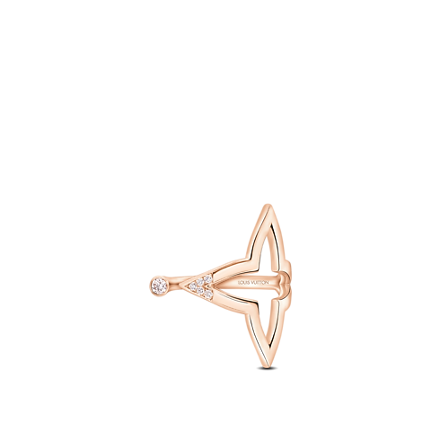Categorías Anillos Anillo abierto en oro rosa y diamantes | Louis Vuitton ® (Ampliar producto)