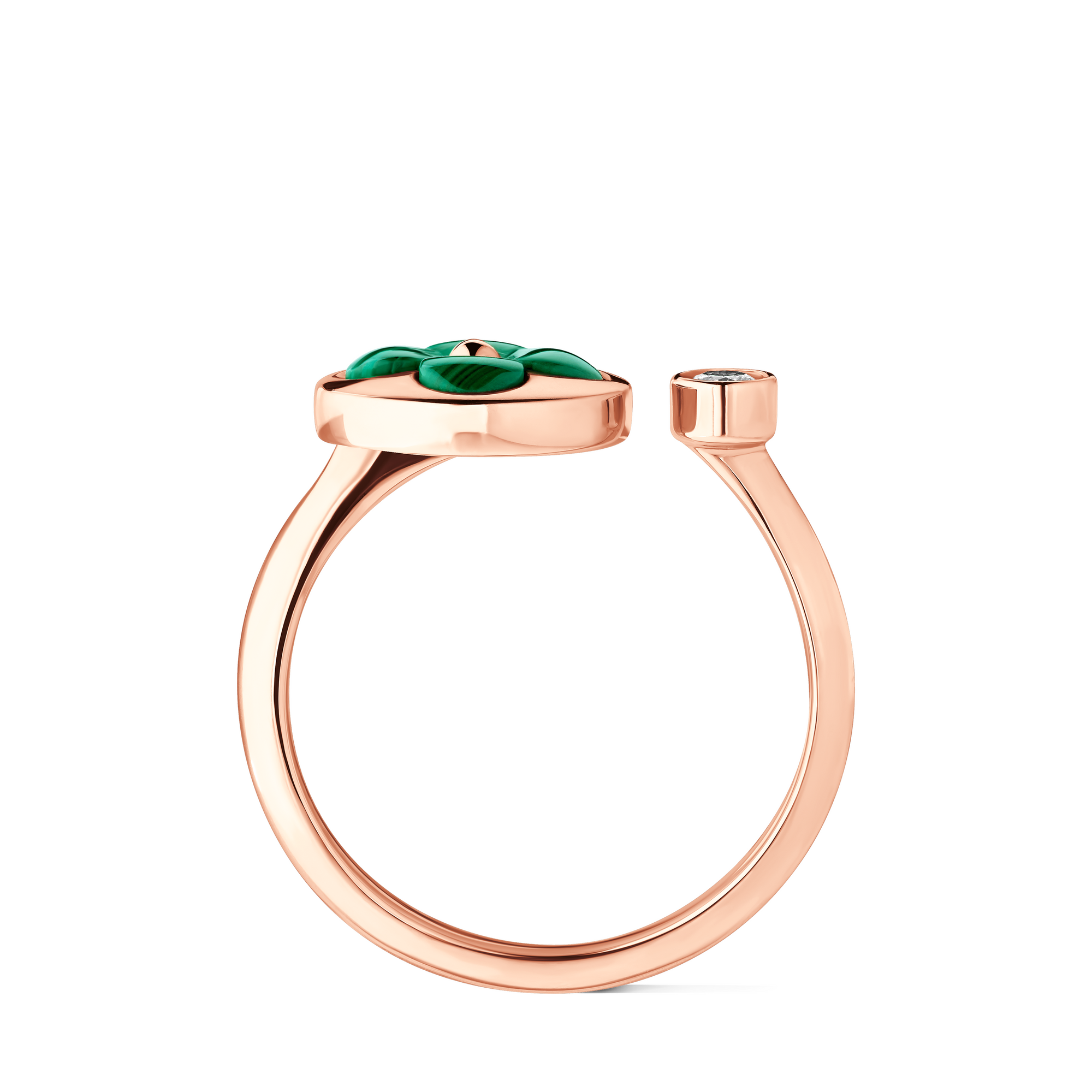  Categorías Toda la joyería fina Anillo Color Blossom Mini Sun de oro rosa, malaquita y diamante | Louis Vuitton ® (Ampliar producto)