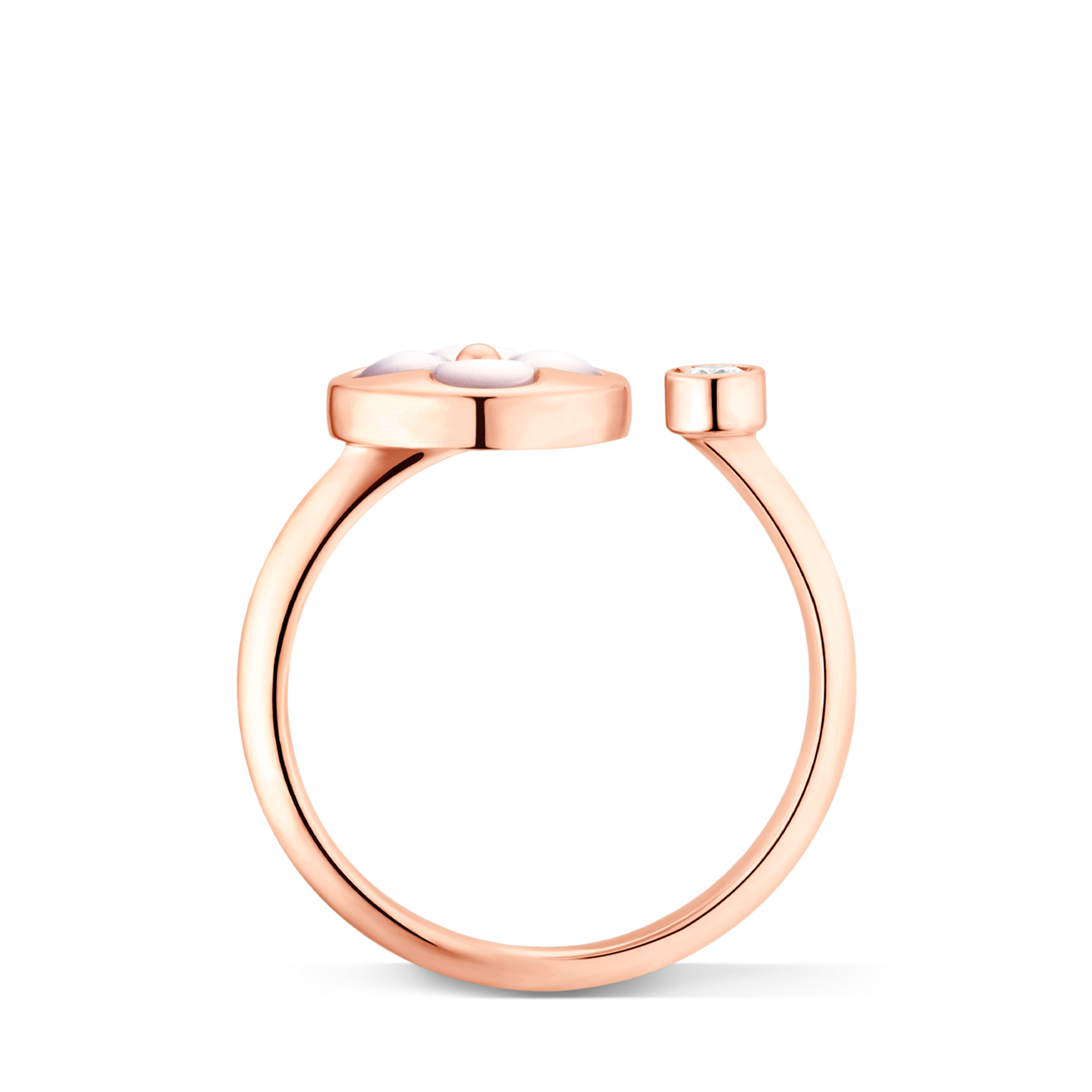  Categorías Toda la joyería fina Anillo Color Blossom Mini Sun de oro rosa, nácar blanco y diamante | Louis Vuitton ® (Ampliar producto)
