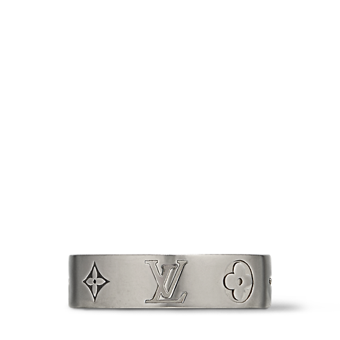 S00 Bisutería Anillos Anillo delgado LV Mosaic | Louis Vuitton ® (Ampliar producto)