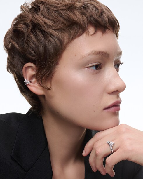 Jewelry High Jewelry LV Diamonds Double Ring, Round Brilliant cut | Louis Vuitton ®