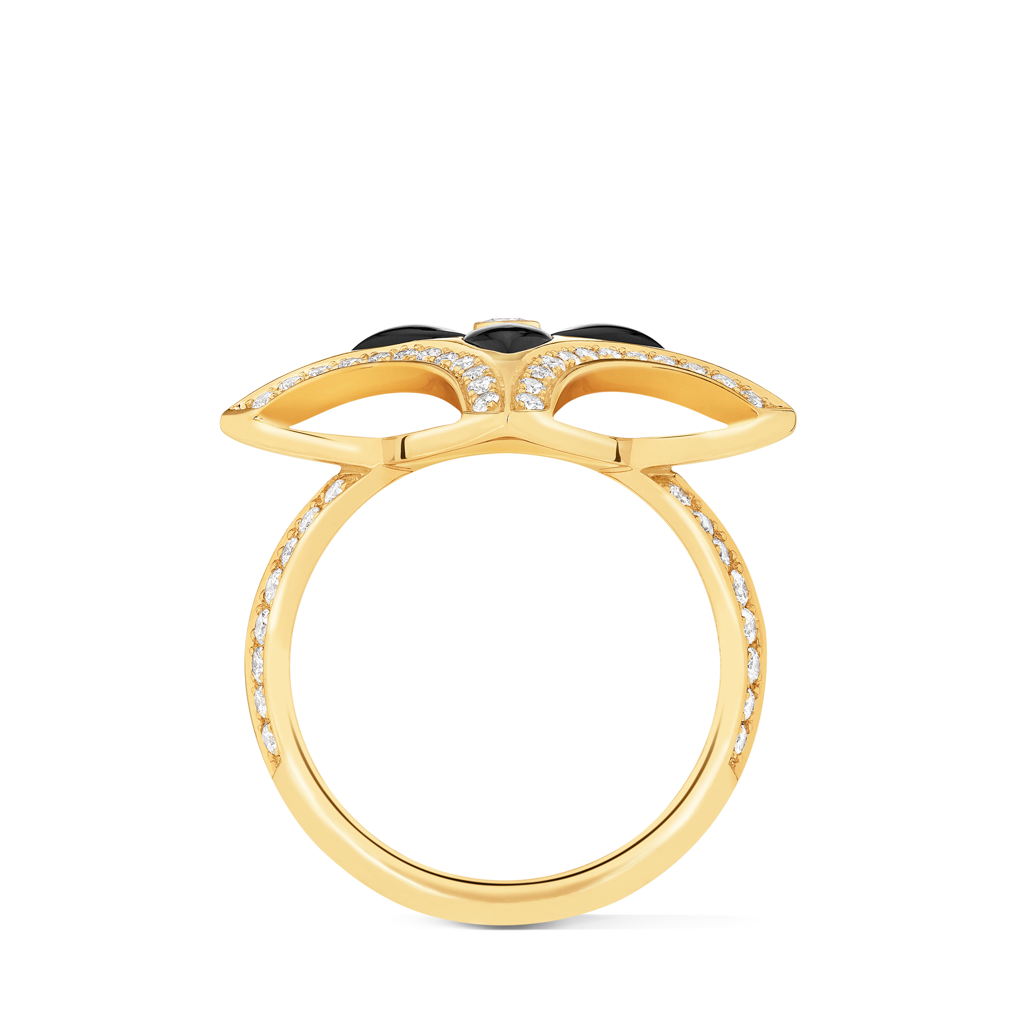  Categorías Toda la joyería fina Anillo Ever Blossom de oro amarillo, ónix y diamantes | Louis Vuitton ® (Ampliar producto)