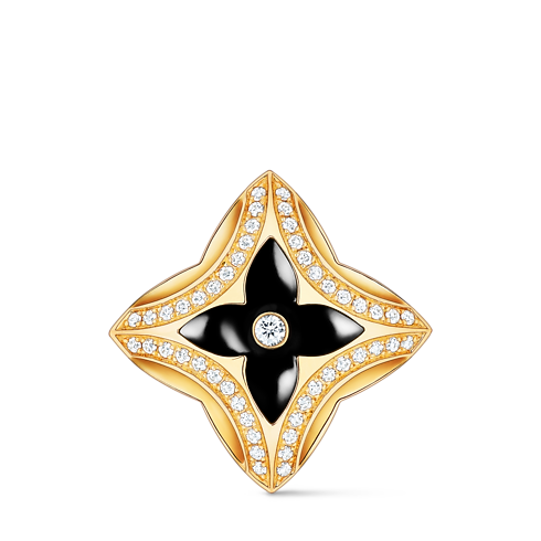 Categorías Toda la joyería fina Anillo Ever Blossom de oro amarillo, ónix y diamantes | Louis Vuitton ® (Ampliar producto)