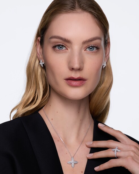 Categories Rings Idylle Blossom Ring, White Gold & Diamonds | Louis Vuitton ®
