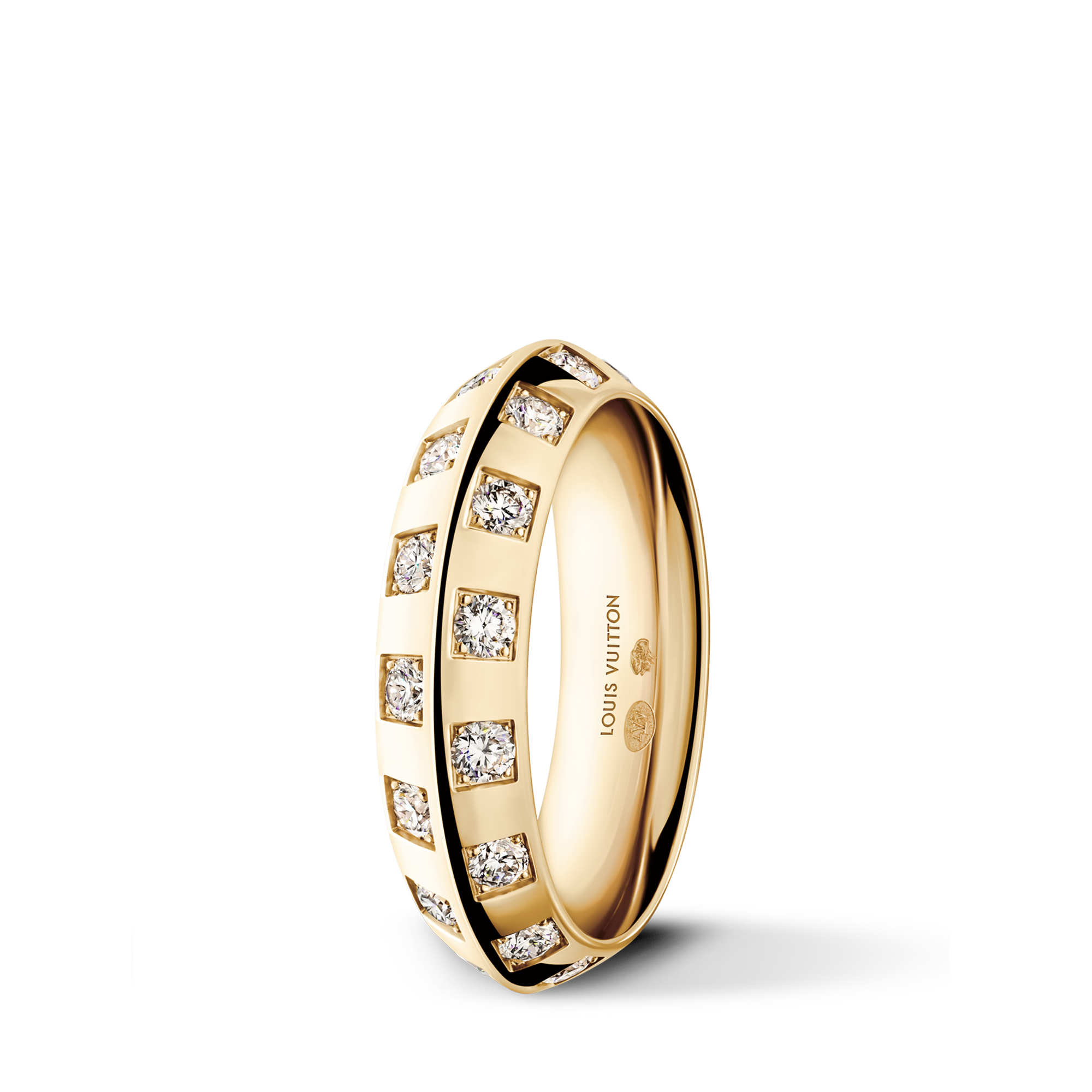  Categorías Anillos Anillo Le Damier de Louis Vuitton de oro amarillo y diamantes | Louis Vuitton ® (Ampliar producto)