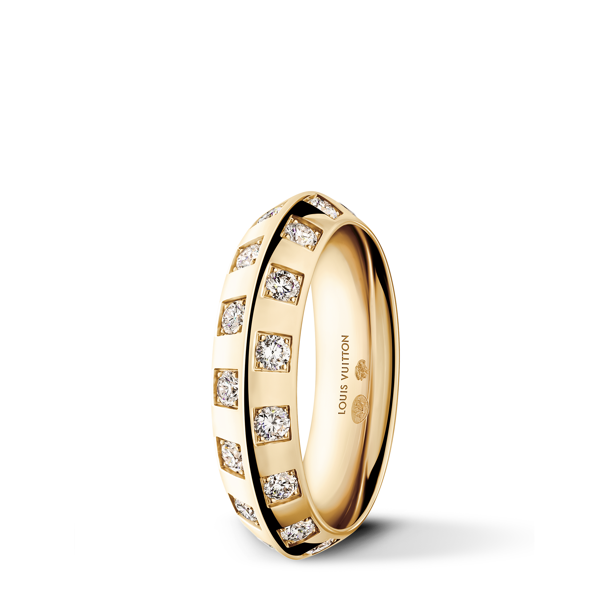  Categorías Anillos Anillo Le Damier de Louis Vuitton de oro amarillo y diamantes | Louis Vuitton ® (Ampliar producto)