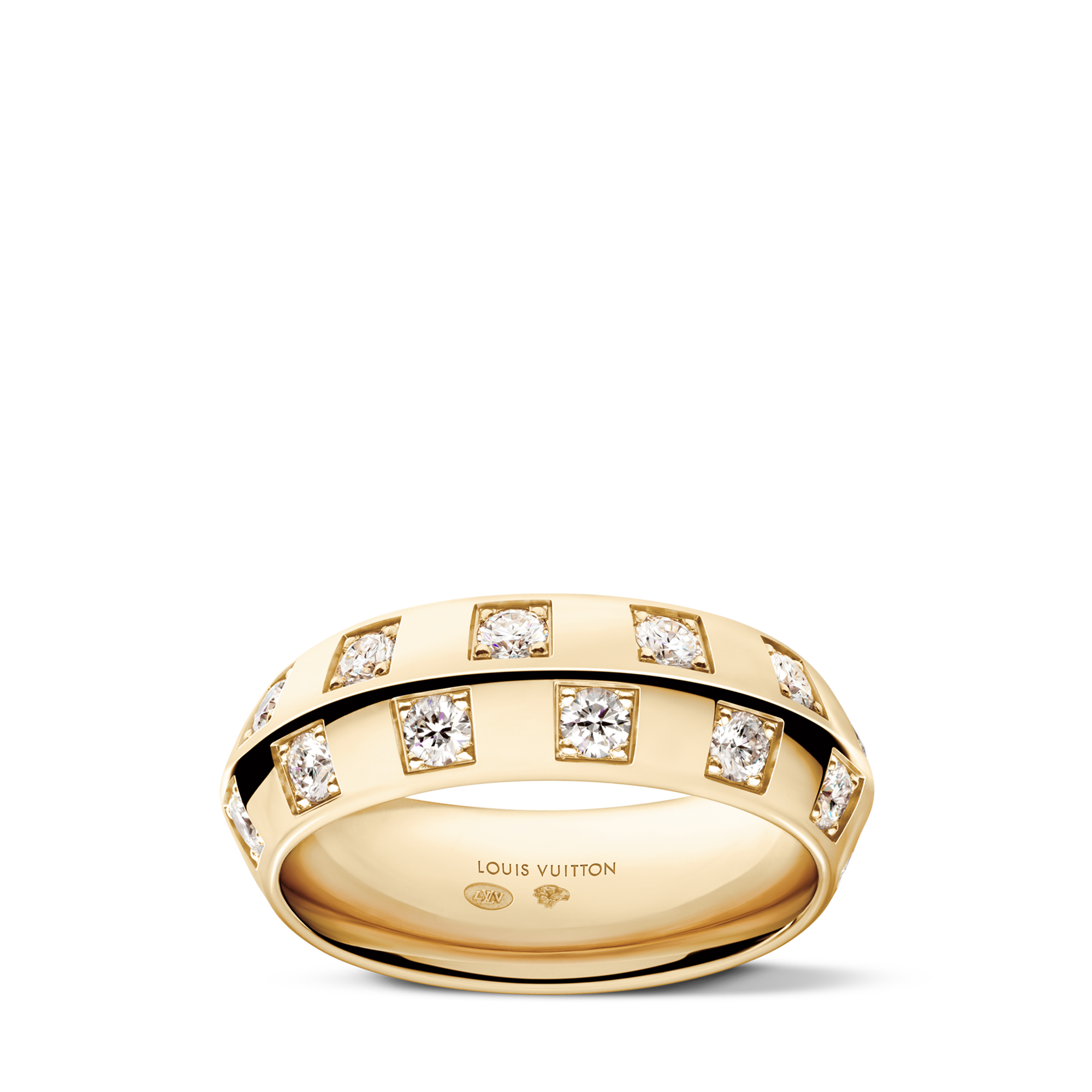  Categorías Anillos Anillo Le Damier de Louis Vuitton de oro amarillo y diamantes | Louis Vuitton ® (Ampliar producto)