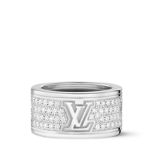 Categorías Anillos Anillo Les Gastons Vuitton en oro blanco talla pequeña | Louis Vuitton ®