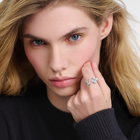 S00 Bisutería Anillos Anillo Louisette Signature Strass | Louis Vuitton ® (Ampliar producto)