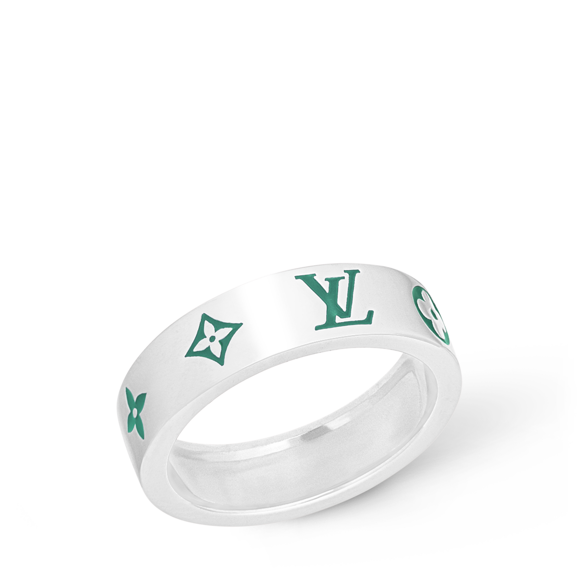 S00 Bisutería Anillos Anillo LV Mosaic Thin | Louis Vuitton ® (Ampliar producto)