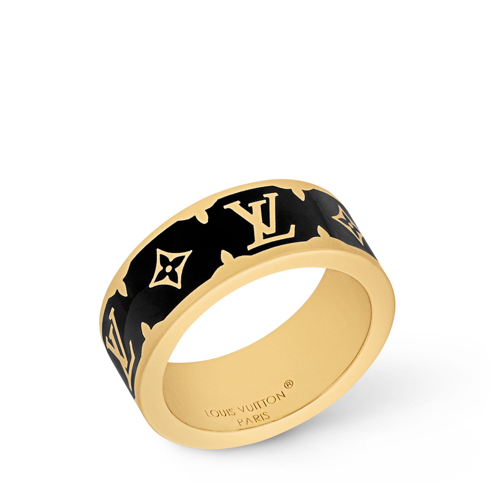 S00 Bisutería Anillos Anillo Nanograma Enamel | Louis Vuitton ® (Ampliar producto)