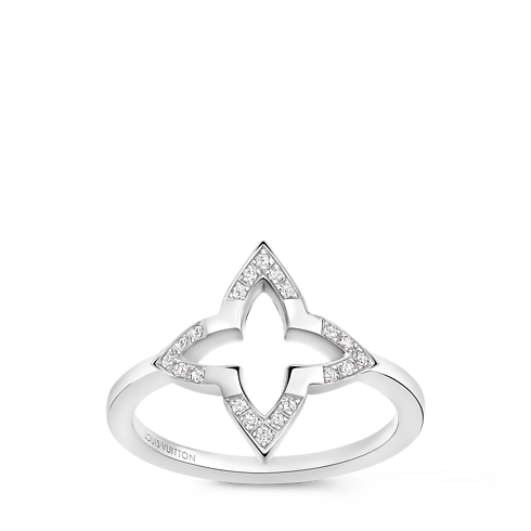 Categorías Anillos Anillo Ombre Blossom en oro blanco y diamantes | Louis Vuitton ® (Ampliar producto)