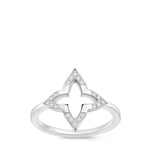 Categorías Anillos Anillo Ombre Blossom en oro blanco y diamantes | Louis Vuitton ® (Ampliar producto)