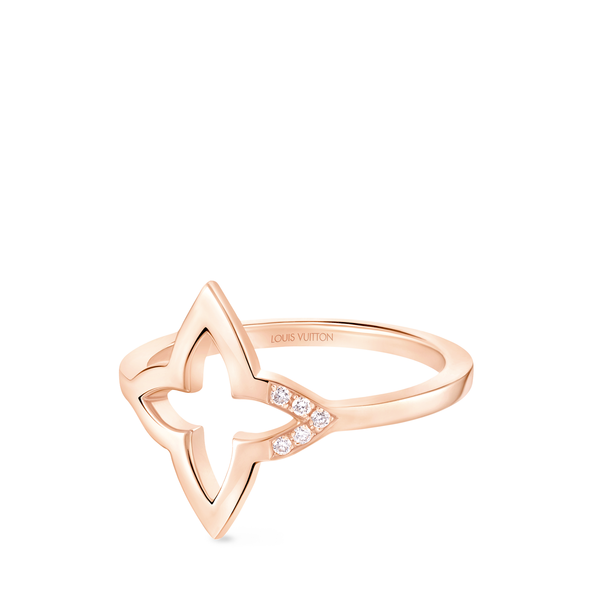  Categorías Anillos Anillo Ombre Blossom en oro rosa y diamantes | Louis Vuitton ® (Ampliar producto)