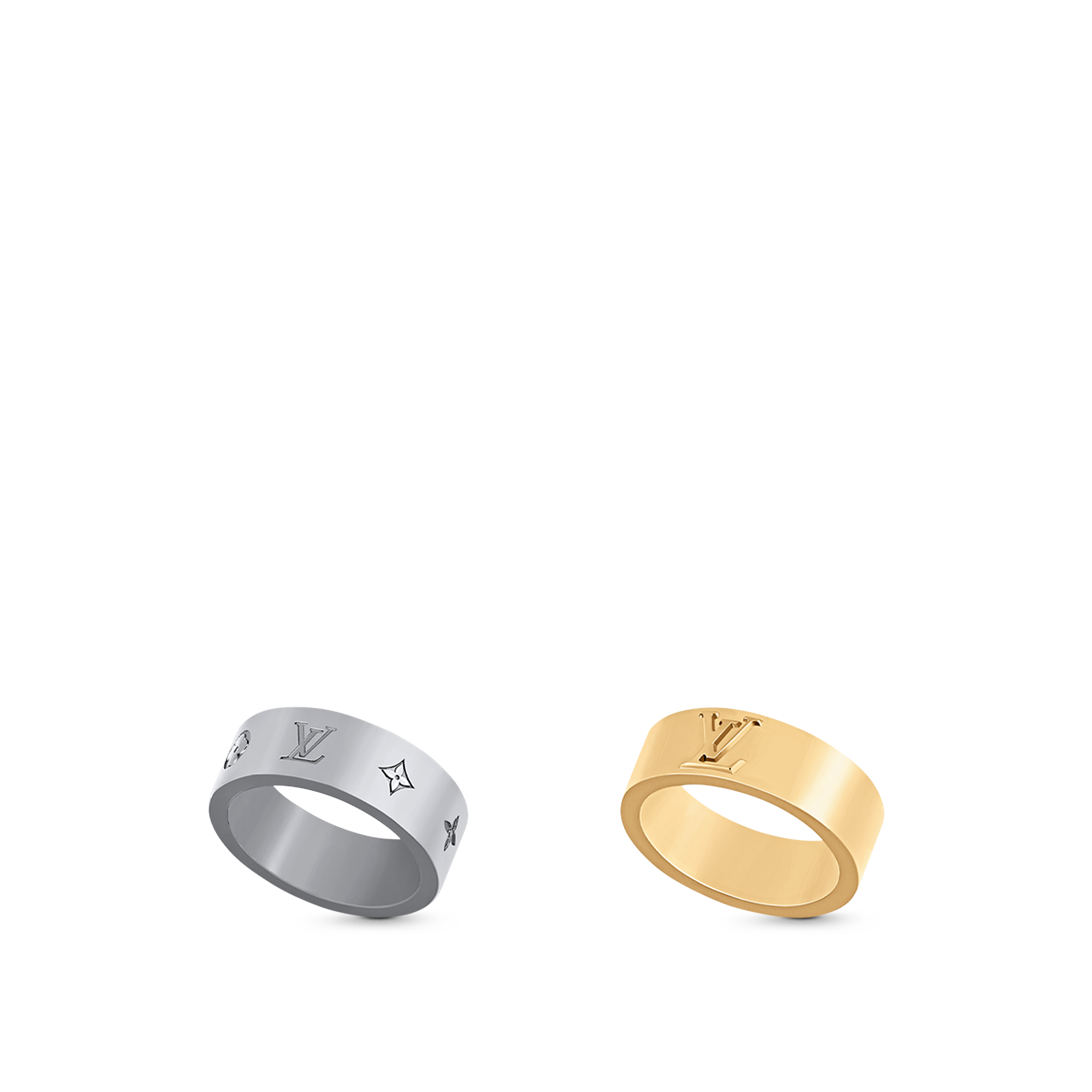 S00 Bisutería Toda la  Bisutería Anillos LV Instinct - Set de dos piezas | Louis Vuitton ® (Ampliar producto)