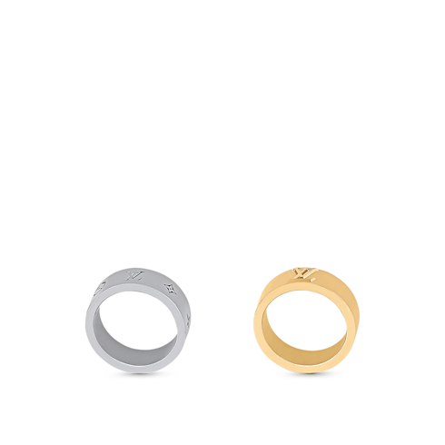 S00 Bisutería Toda la Bisutería Anillos LV Instinct - Set de dos piezas | Louis Vuitton ® (Ampliar producto)
