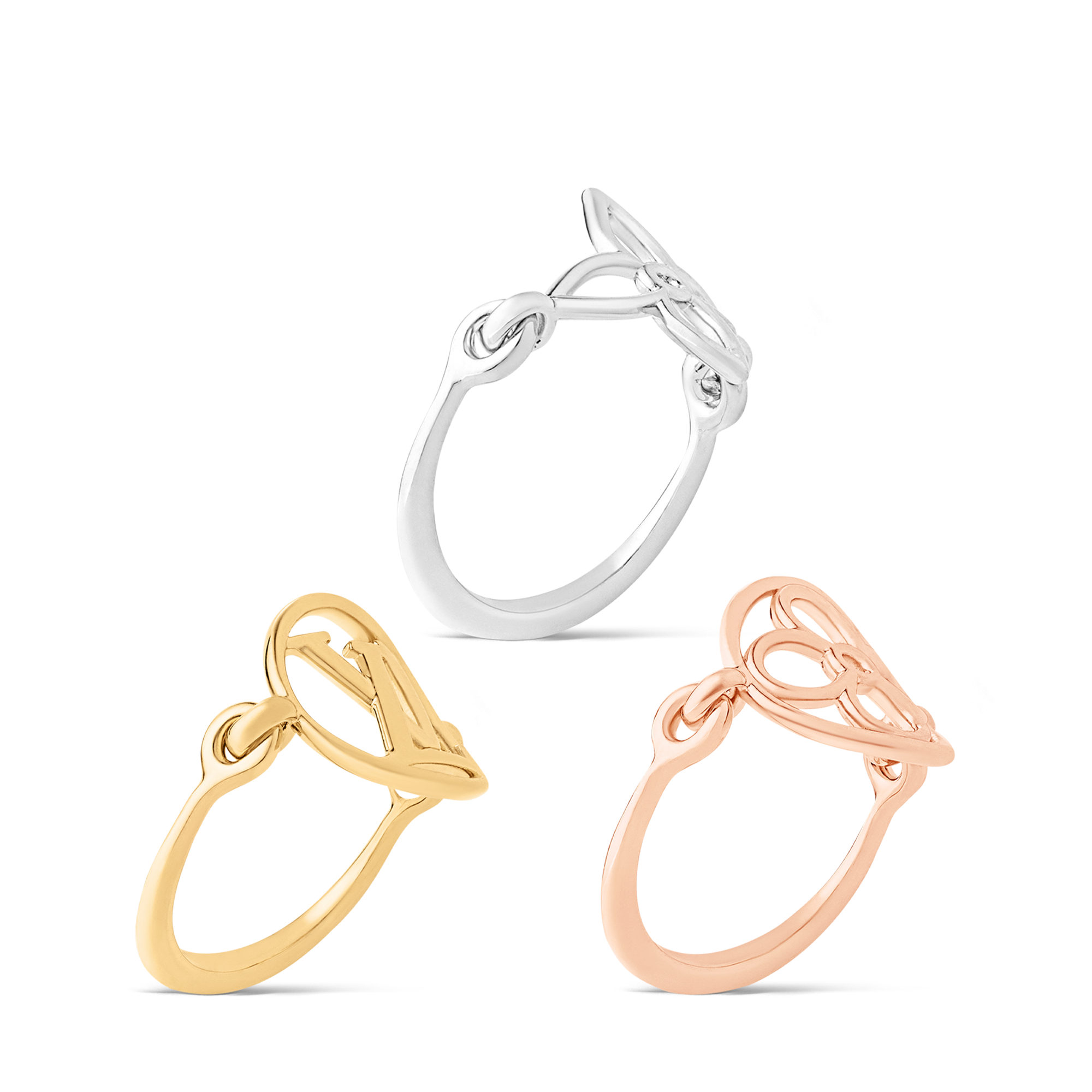 S00 Bisutería Anillos Anillos LV Lace | Louis Vuitton ® (Ampliar producto)
