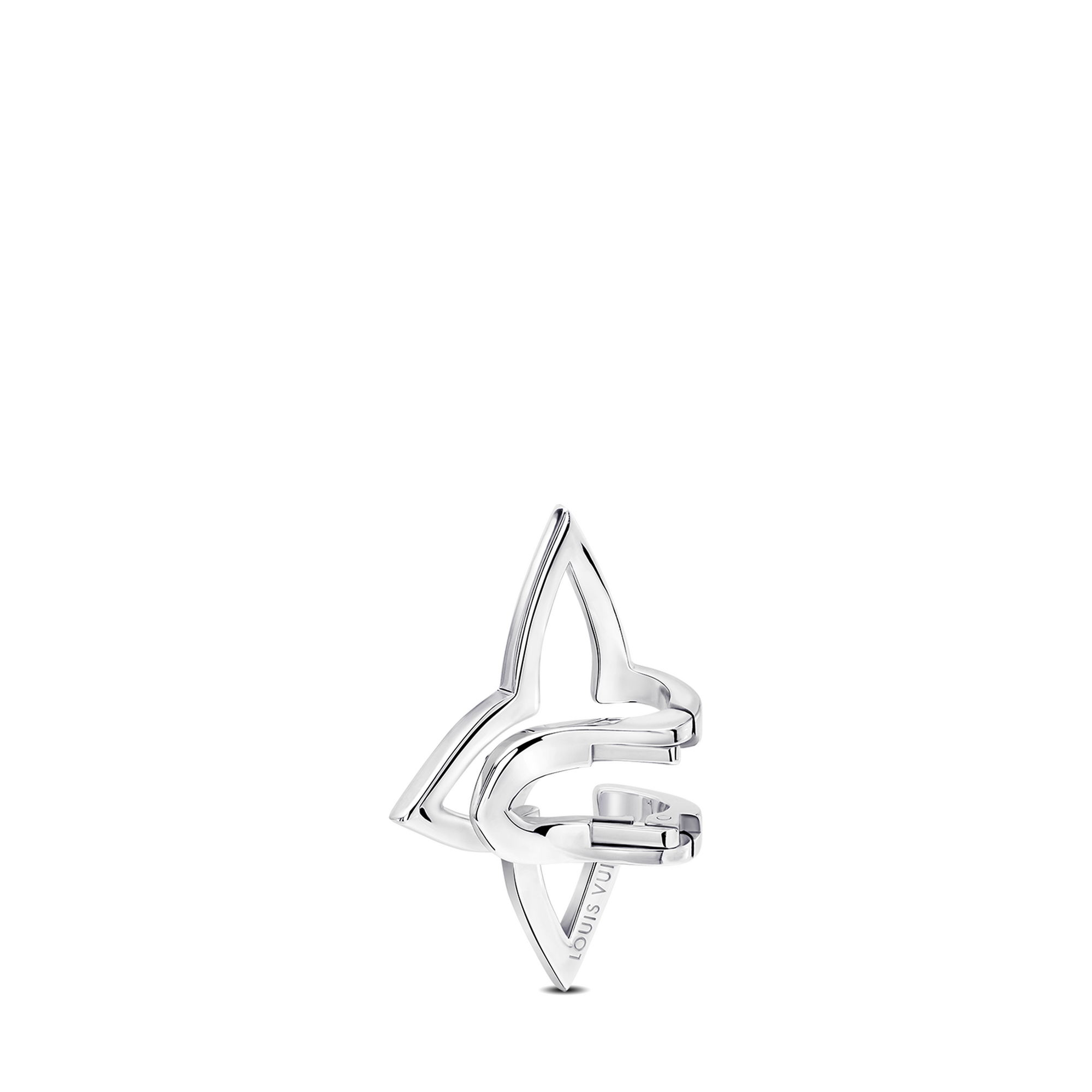  Categorías Aretes Arete de aro Ombre Blossom en oro blanco y diamantes | Louis Vuitton ® (Ampliar producto)
