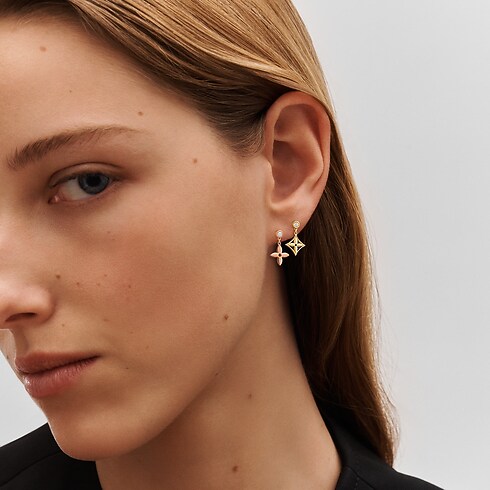 Categorías Aretes Arete de botón Idylle Blossom de oro rosa y diamante - unidad | Louis Vuitton ® (Ampliar producto)