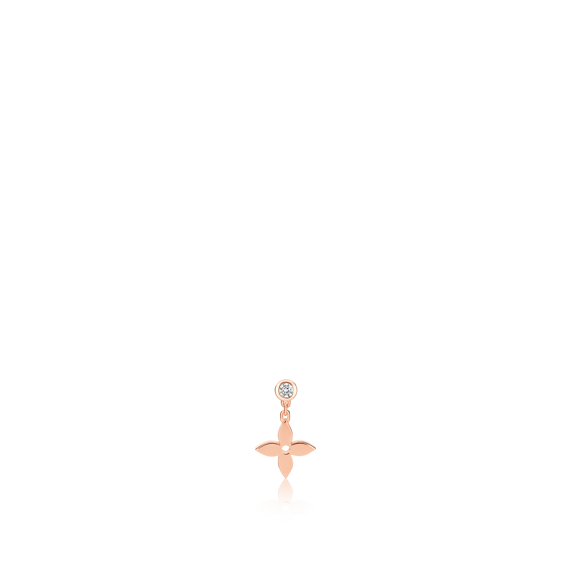  Categorías Aretes Arete de botón Idylle Blossom de oro rosa y diamante - unidad | Louis Vuitton ® (Ampliar producto)