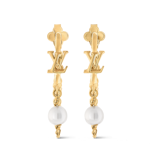 S00 Bisutería Aretes Aretes Blooming Pearls | Louis Vuitton ® (Ampliar producto)