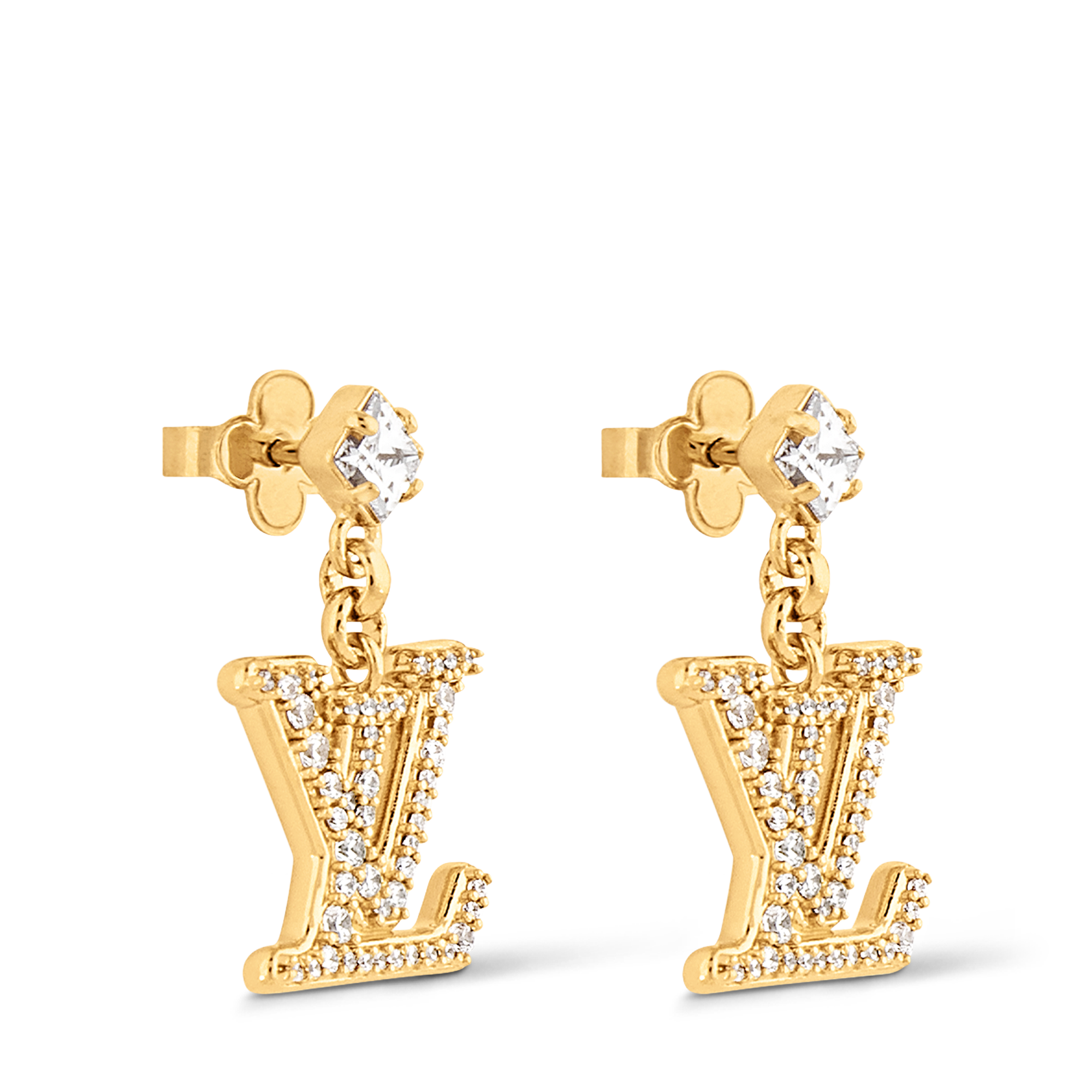 S00 Bisutería Aretes Aretes Lady LV | Louis Vuitton ® (Ampliar producto)