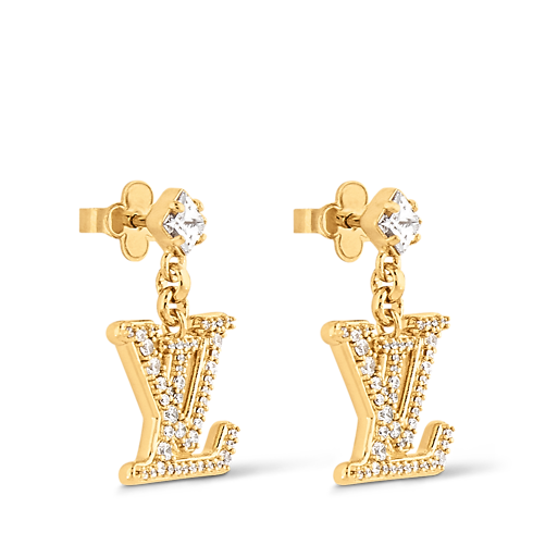 S00 Bisutería Aretes Aretes Lady LV | Louis Vuitton ® (Ampliar producto)