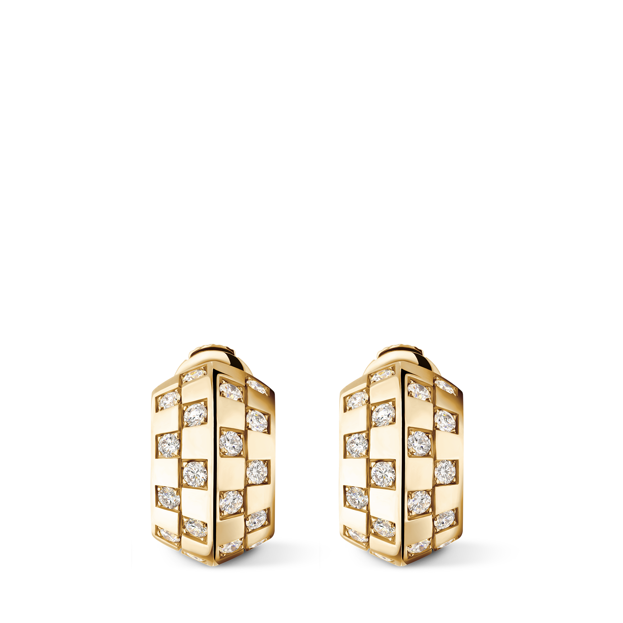  Categorías Aretes Aretes Le Damier de Louis Vuitton de oro amarillo y diamantes | Louis Vuitton ® (Ampliar producto)