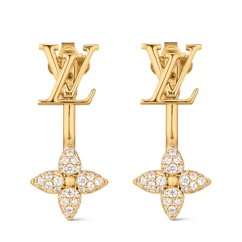S00 Bisutería Toda la Bisutería Aretes Louisette Signature Strass | Louis Vuitton ® (Ampliar producto)