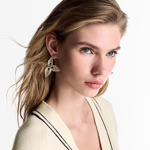 S00 Bisutería Aretes Aretes LV Breeze | Louis Vuitton ® (Ampliar producto)