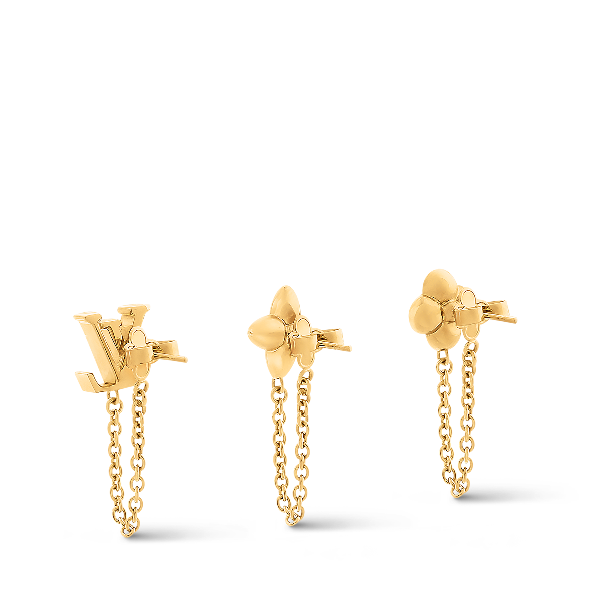 S00 Bisutería Aretes Aretes LV Floragram Earrings | Louis Vuitton ® (Ampliar producto)