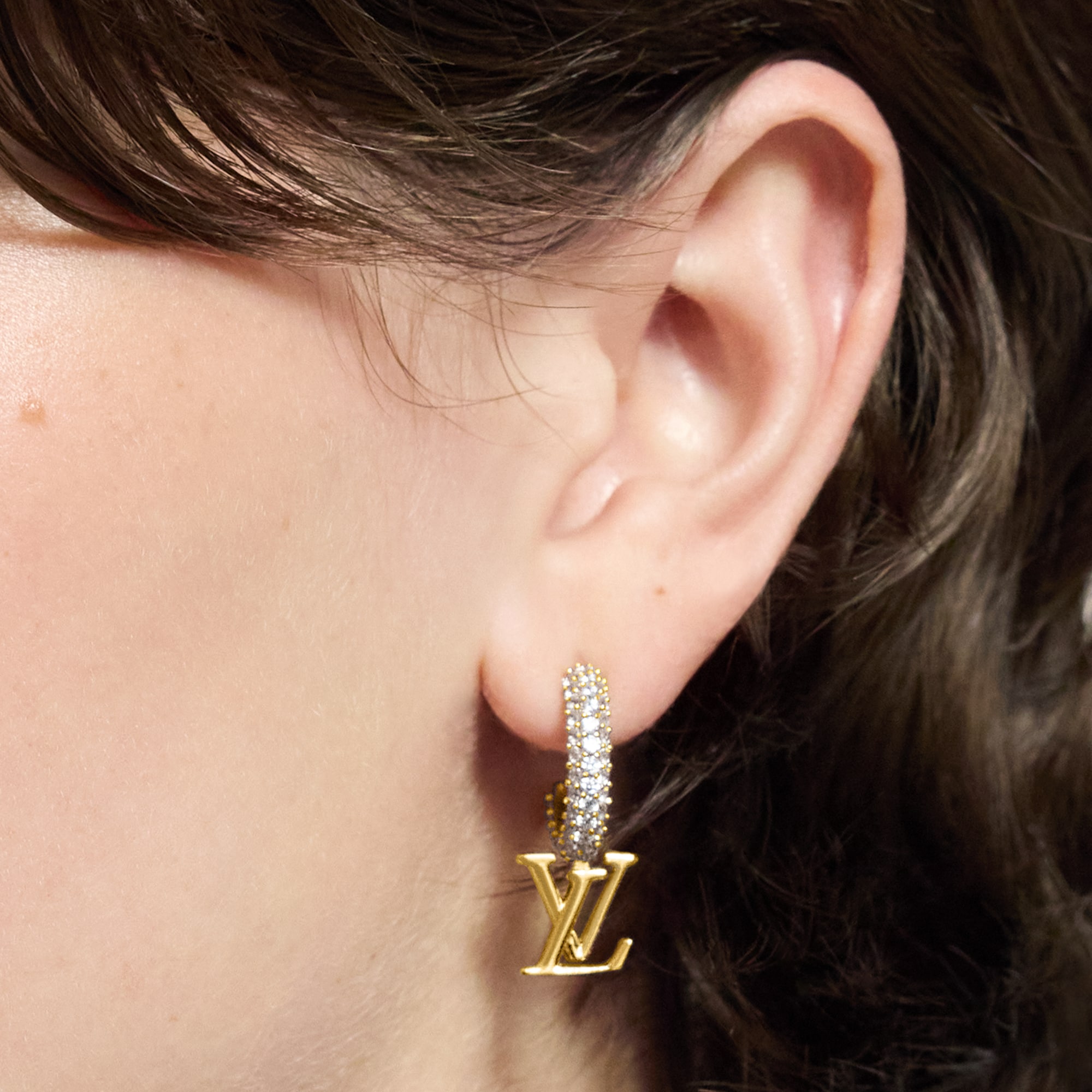 S00 Bisutería Toda la Bisutería Aretes LV Iconic | Louis Vuitton ® (Ampliar producto)
