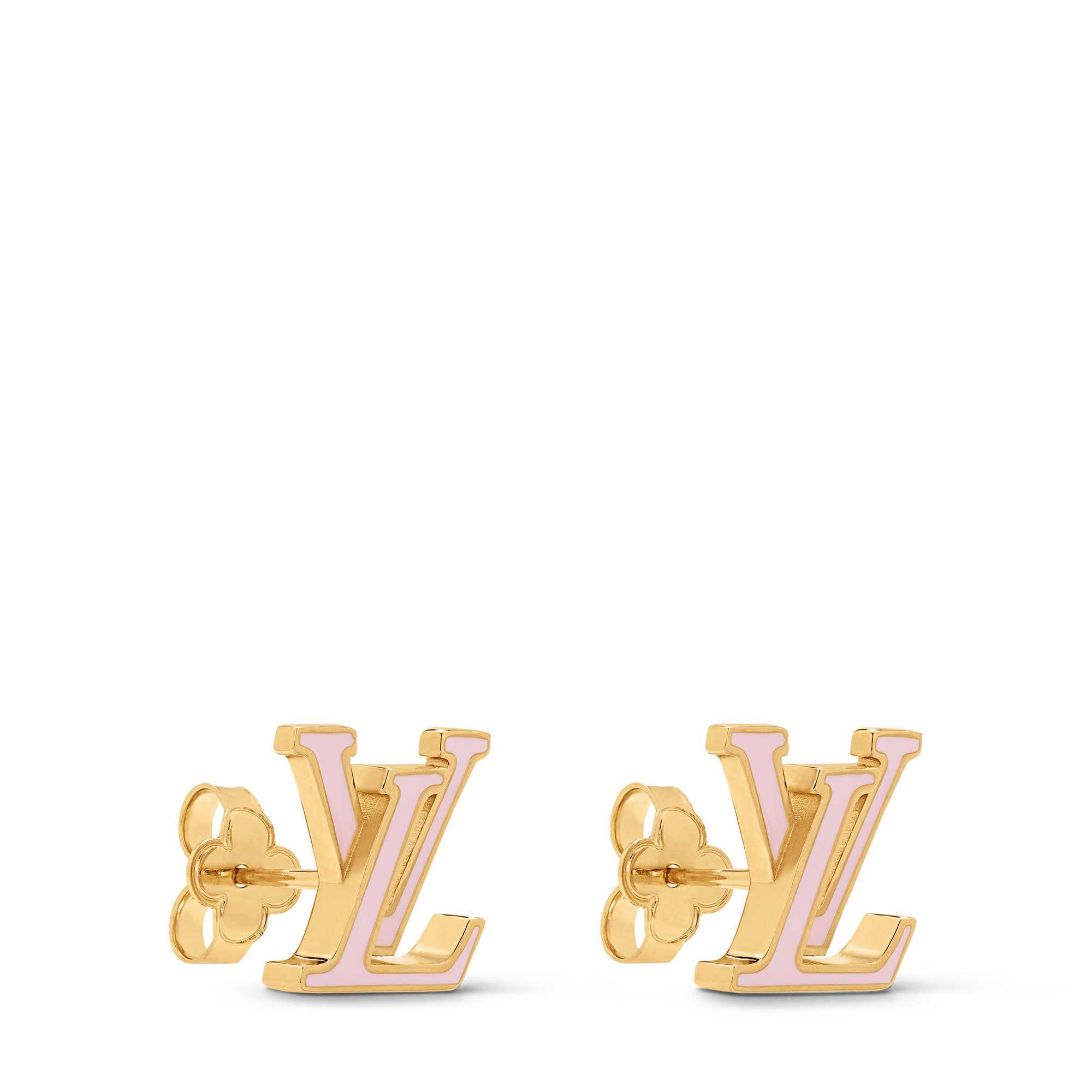 S00 Bisutería Aretes Aretes LV Iconic con acabado esmaltado | Louis Vuitton ® (Ampliar producto)