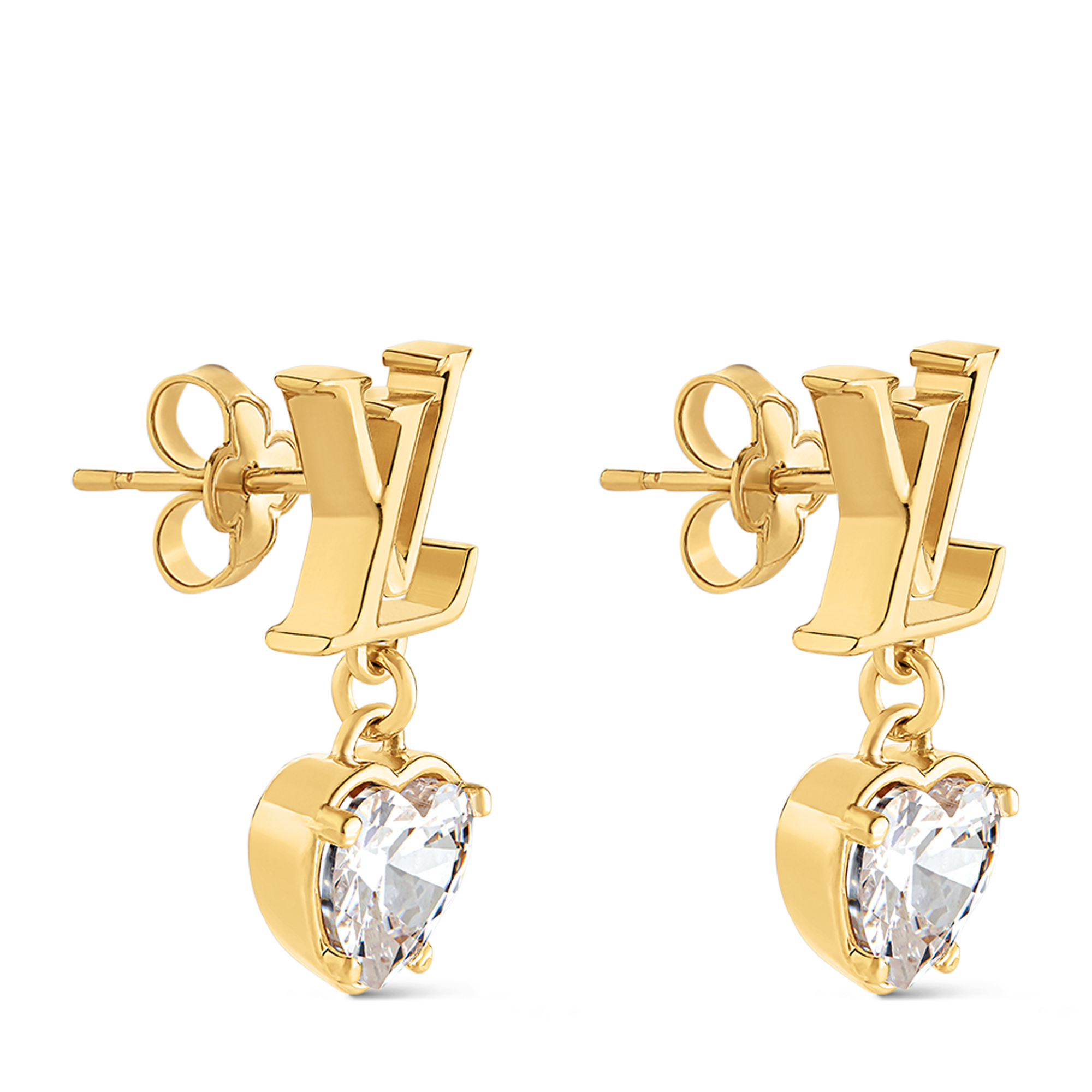S00 Bisutería Toda la Bisutería Aretes LV Iconic Heart | Louis Vuitton ® (Ampliar producto)