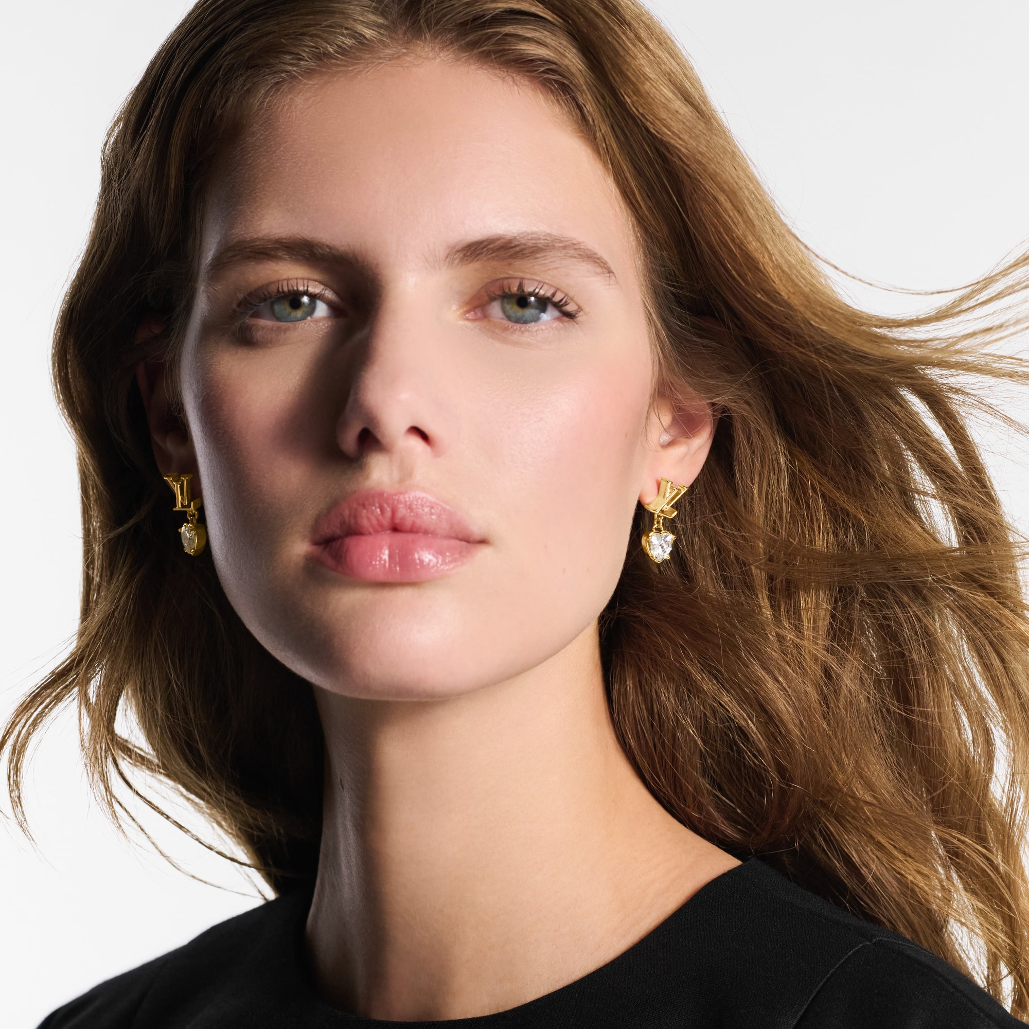 S00 Bisutería Toda la Bisutería Aretes LV Iconic Heart | Louis Vuitton ® (Ampliar producto)