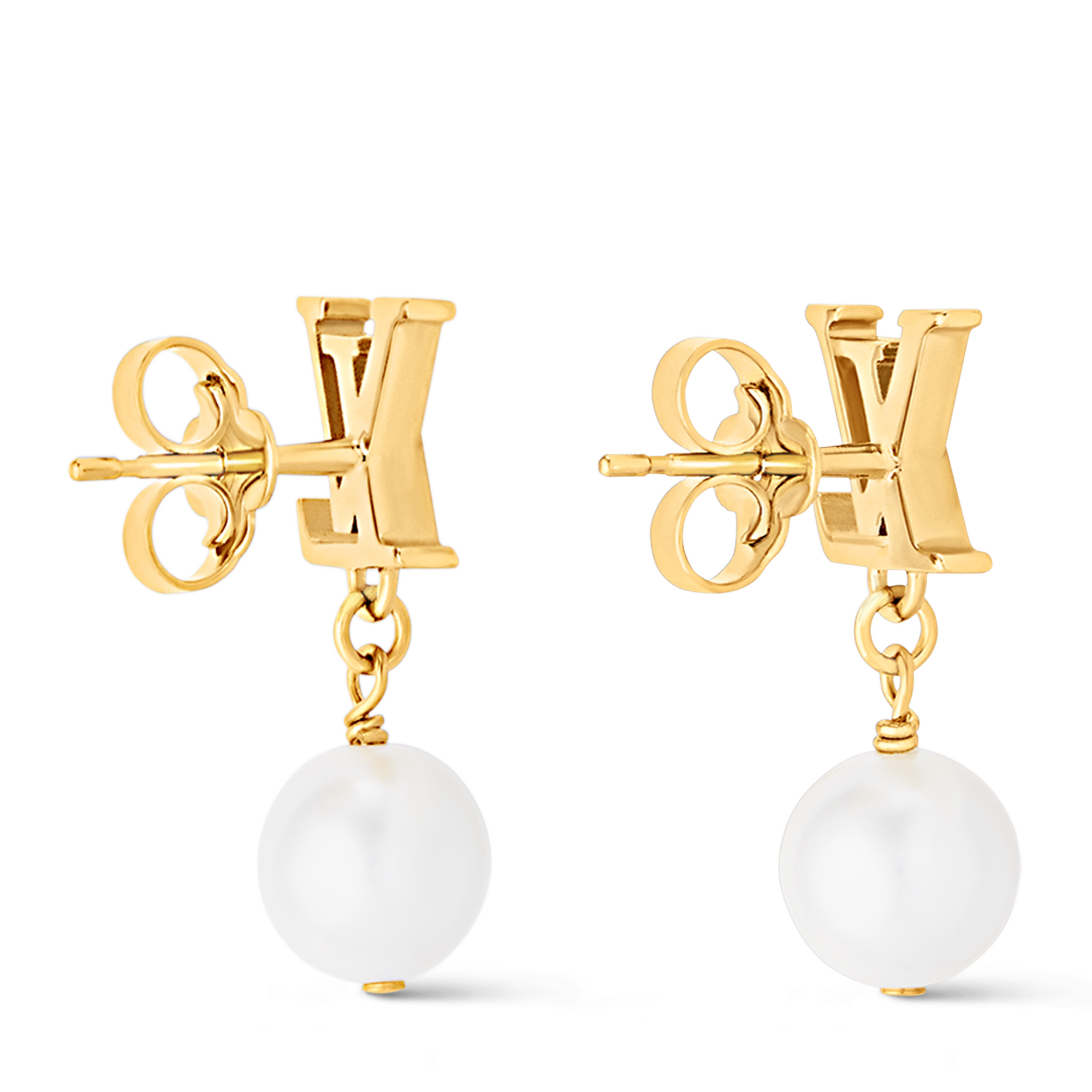 S00 Bisutería Aretes Aretes LV Iconic Louisa | Louis Vuitton ® (Ampliar producto)