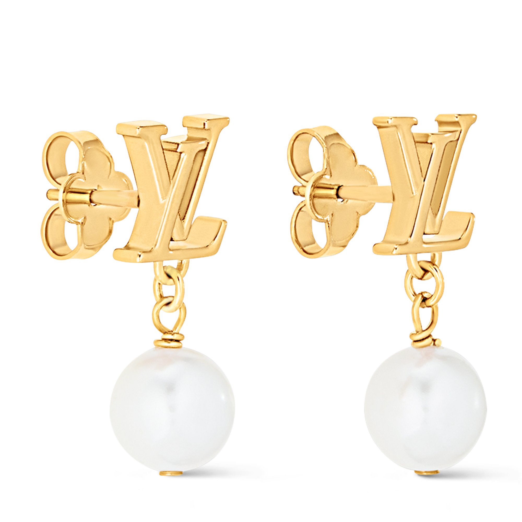 S00 Bisutería Aretes Aretes LV Iconic Louisa | Louis Vuitton ® (Ampliar producto)