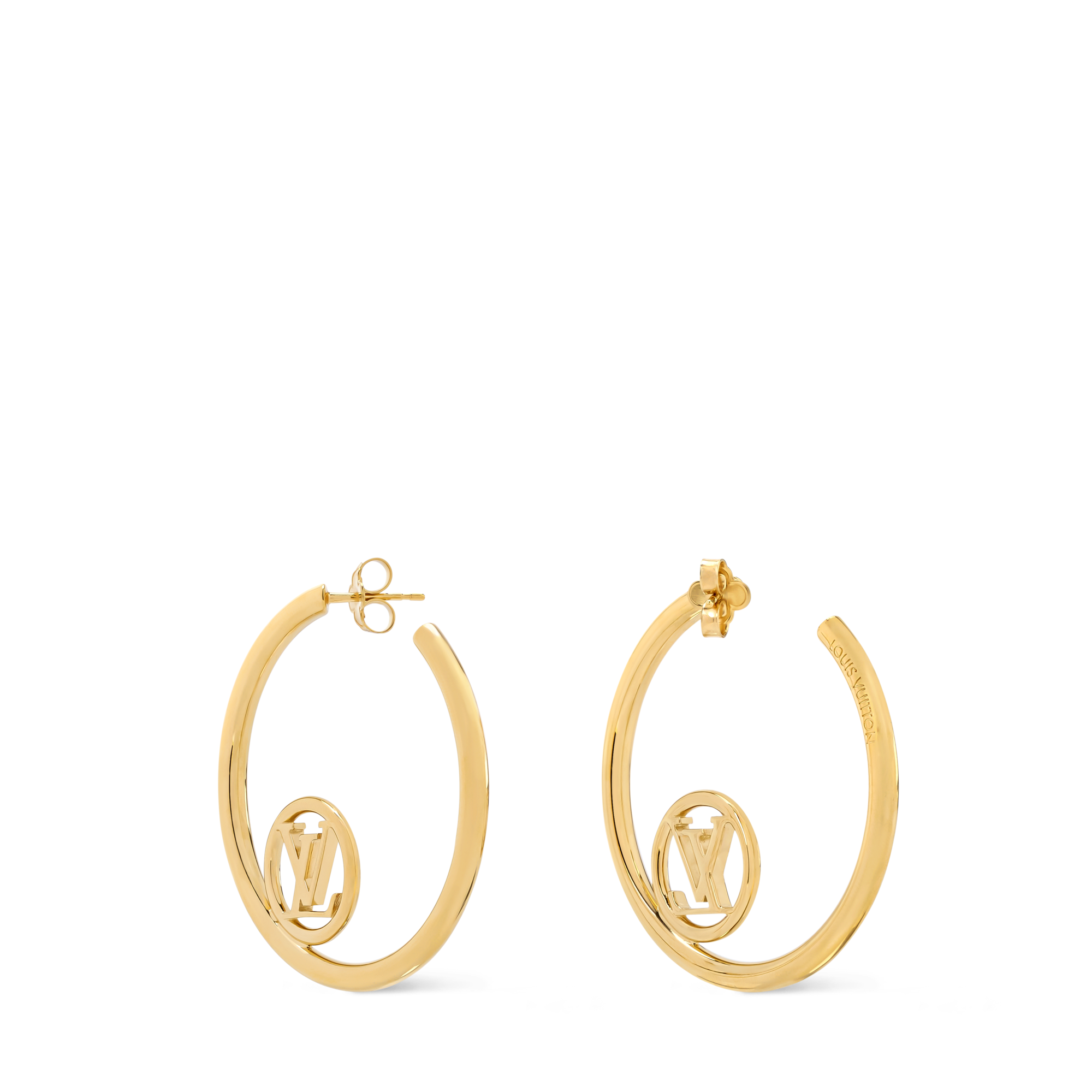 S00 Bisutería Aretes Aretes LV Loop | Louis Vuitton ® (Ampliar producto)
