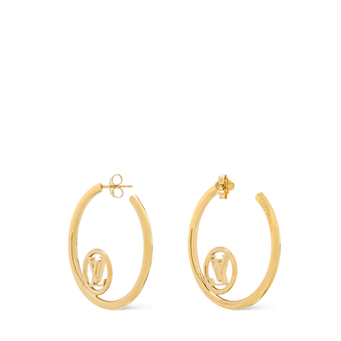 S00 Bisutería Aretes Aretes LV Loop | Louis Vuitton ® (Ampliar producto)