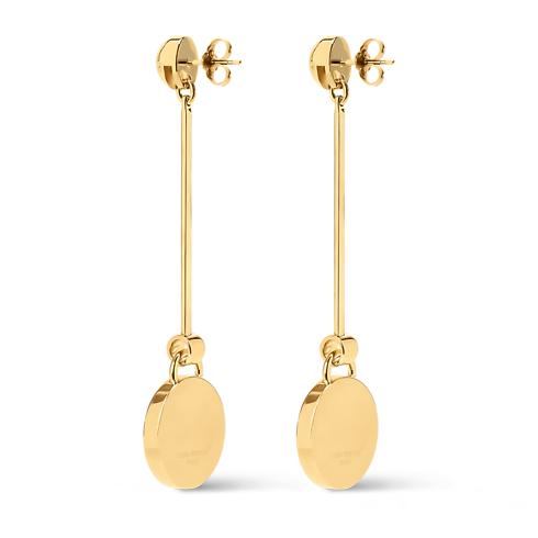 S00 Bisutería Aretes Aretes LV Signet | Louis Vuitton ® (Ampliar producto)