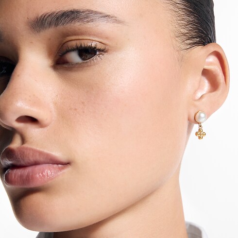 S00 Bisutería Aretes Aretes Pearl River | Louis Vuitton ® (Ampliar producto)